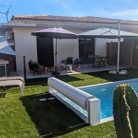 Appartement Luxe Avec Piscine Chauffee & Jacuzzi Prive - Cote D'Azur Roquefort-les-Pins Exterior photo